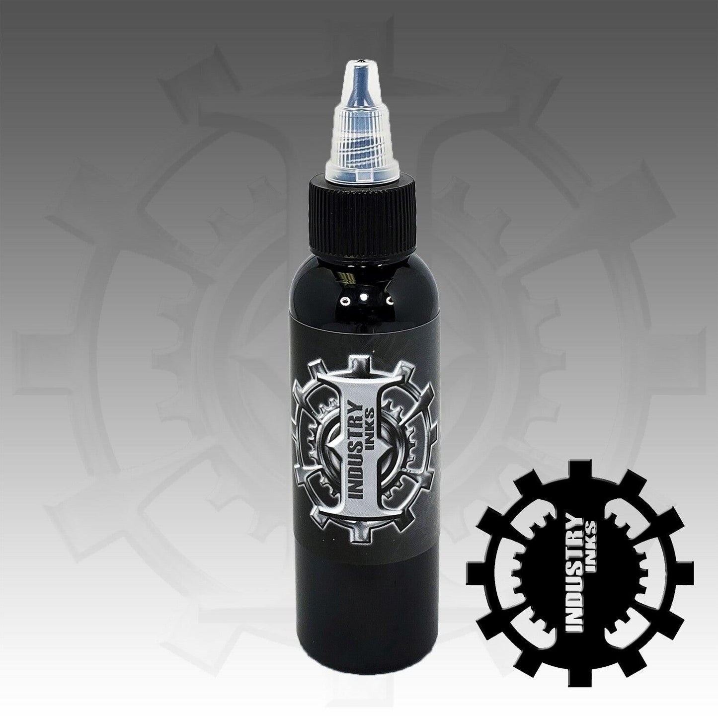 Industry Ink - Solid Black - Tattoo Everything Supplies