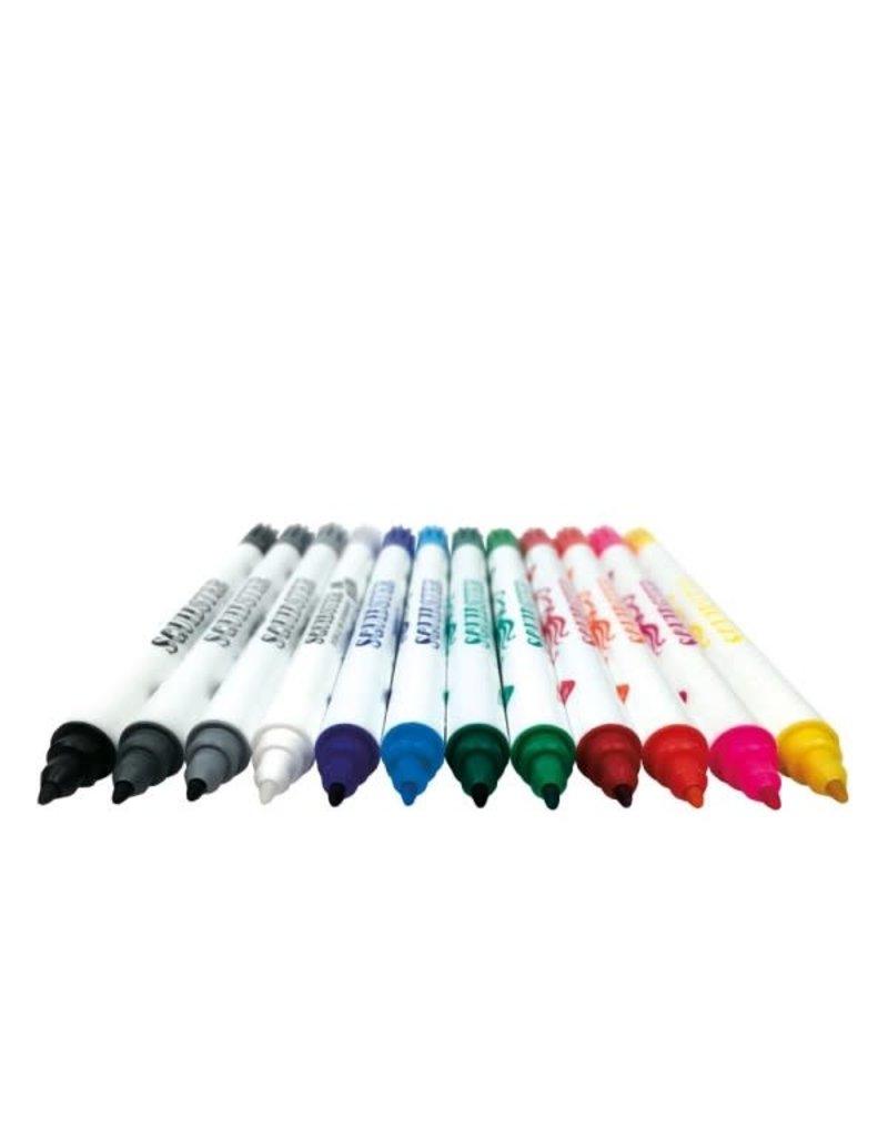 Squidster Skin Marker Set of 11 + Eraser - Tattoo Everything Supplies