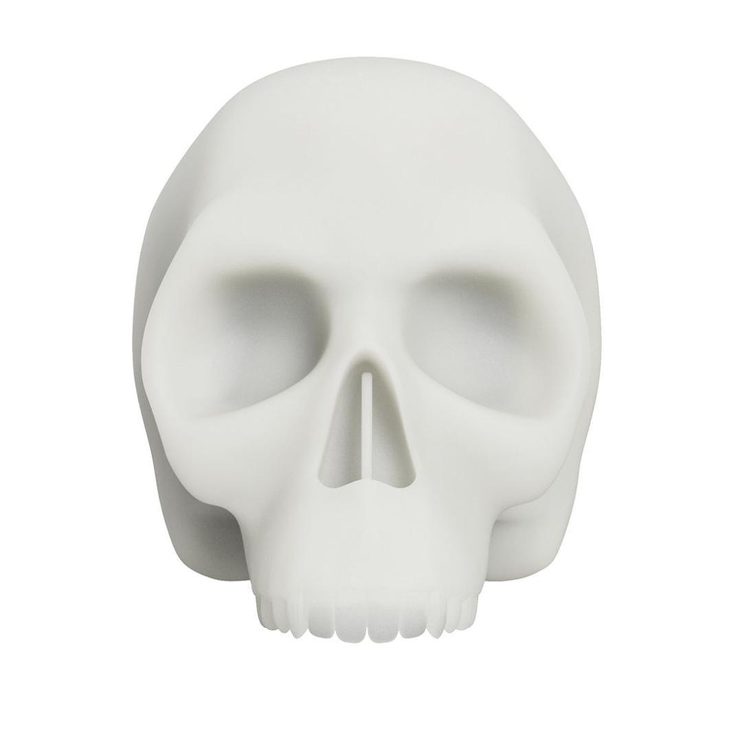 White Silicone Skull