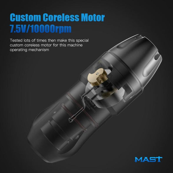 Mast Tour Pro Plus Rotary Short Tattoo Pen 3.6mm - Tattoo Everything Supplies