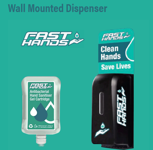 Fast Hands - Wall Mountable Automatic Gel Dispenser - Tattoo Everything Supplies