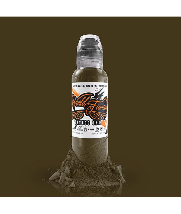 World Famous Ink Army Green 1oz