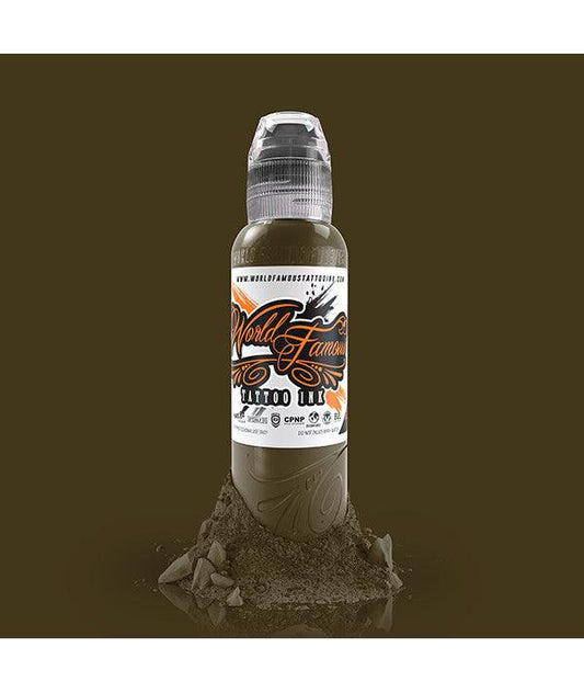 World Famous Ink Army Green 1oz