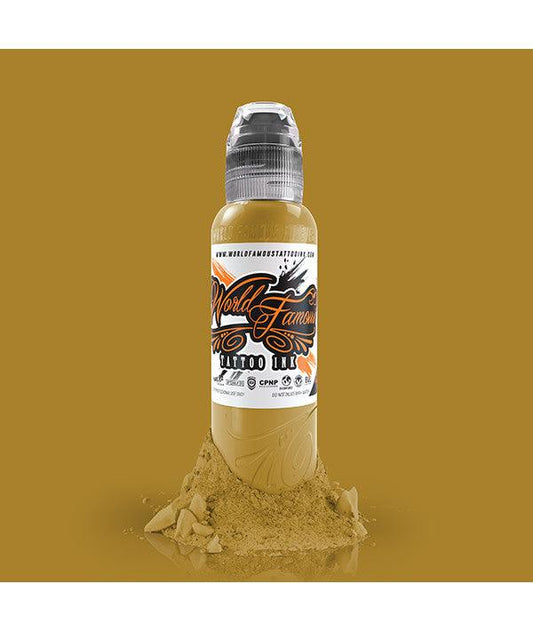 World Famous Ink Mustard 1oz - Tattoo Everything Supplies