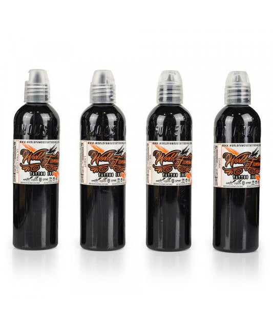 World Famous Ornamental Greywash Ink Set by Ryan Smith - Tattoo Everything Supplies
